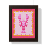 Pinky Lobster Poster