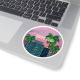 80s Japanese City Pop Aesthetic - love trip Sticker