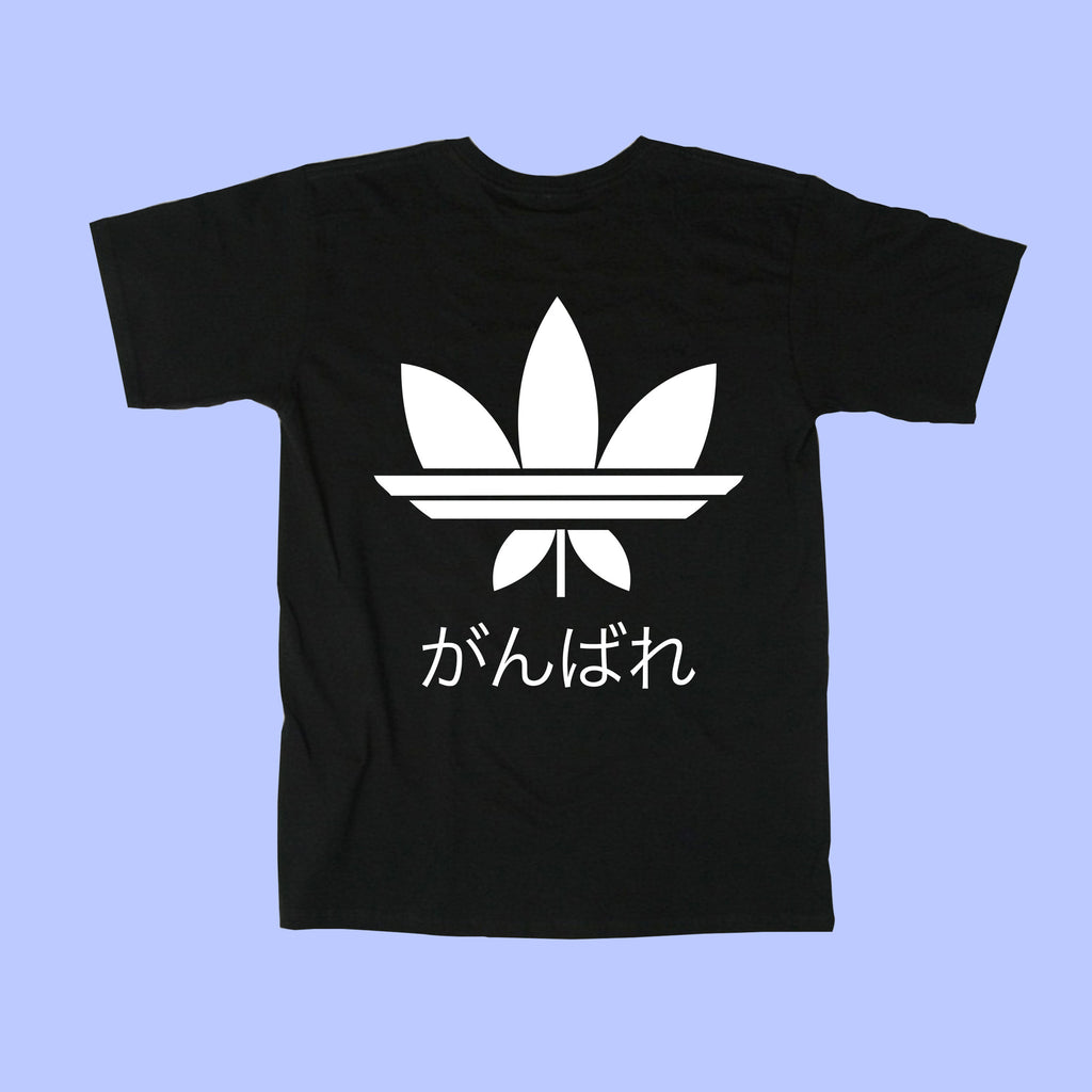 KOKO TUMBLR GRUNGE WEED GANBARE Unisex Tee