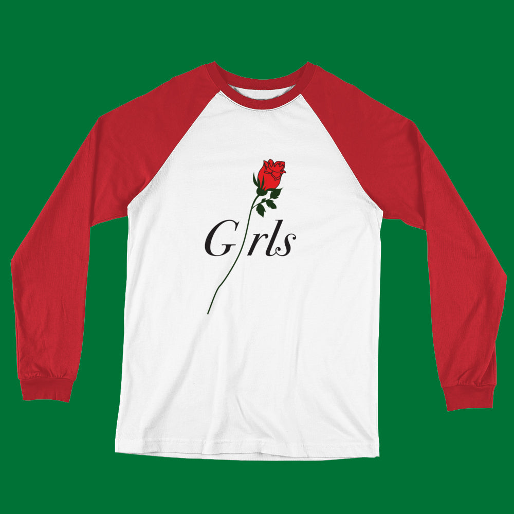 GIRLS POWER- GIRL REGLAN SLEEVE TEE