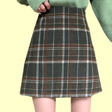 2019 FALL WINTER NEW - Plaid Soft Girl A line Skirt