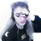 Moon Child 90s Grunge Embroidery Unisex T Shirt