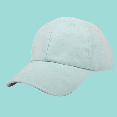 JUST PLAIN PASTEL SUEDE CAP