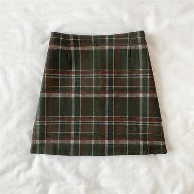 2019 FALL WINTER NEW - Plaid Soft Girl A line Skirt
