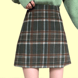 2019 FALL WINTER NEW - Plaid Soft Girl A line Skirt