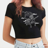 2019 Fall Winter New Collection- KOKO KAWAII TWIN TIGER CROP ROP